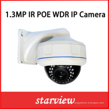 1.3MP Ik10 &amp; IP66 WDR Poe Câmara de IP IP Dome